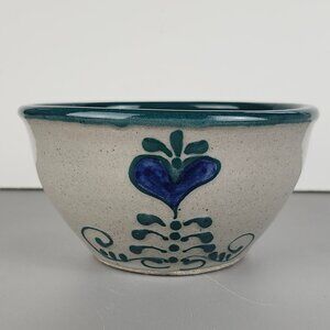Great Bay Pottery No. Hampton NH Pottery Bowl - Heart